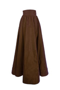 Chocolate Brown Maxi Skirt