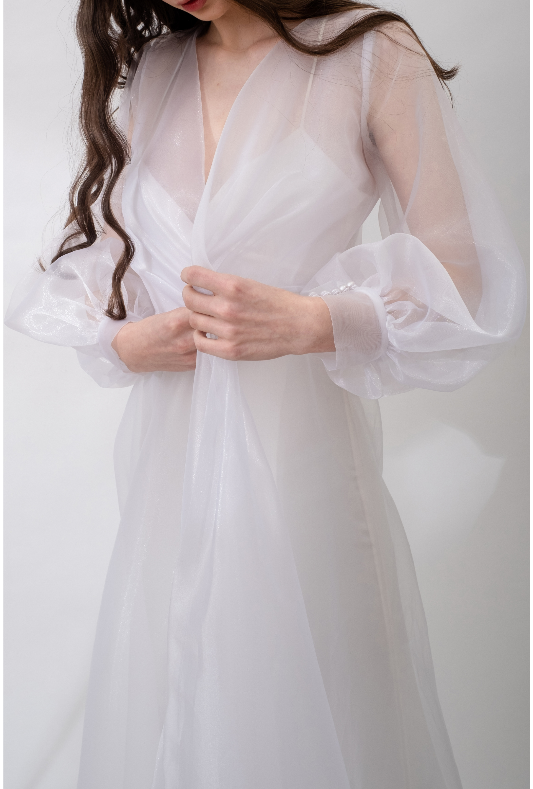 Tünde organza átöltözőruha