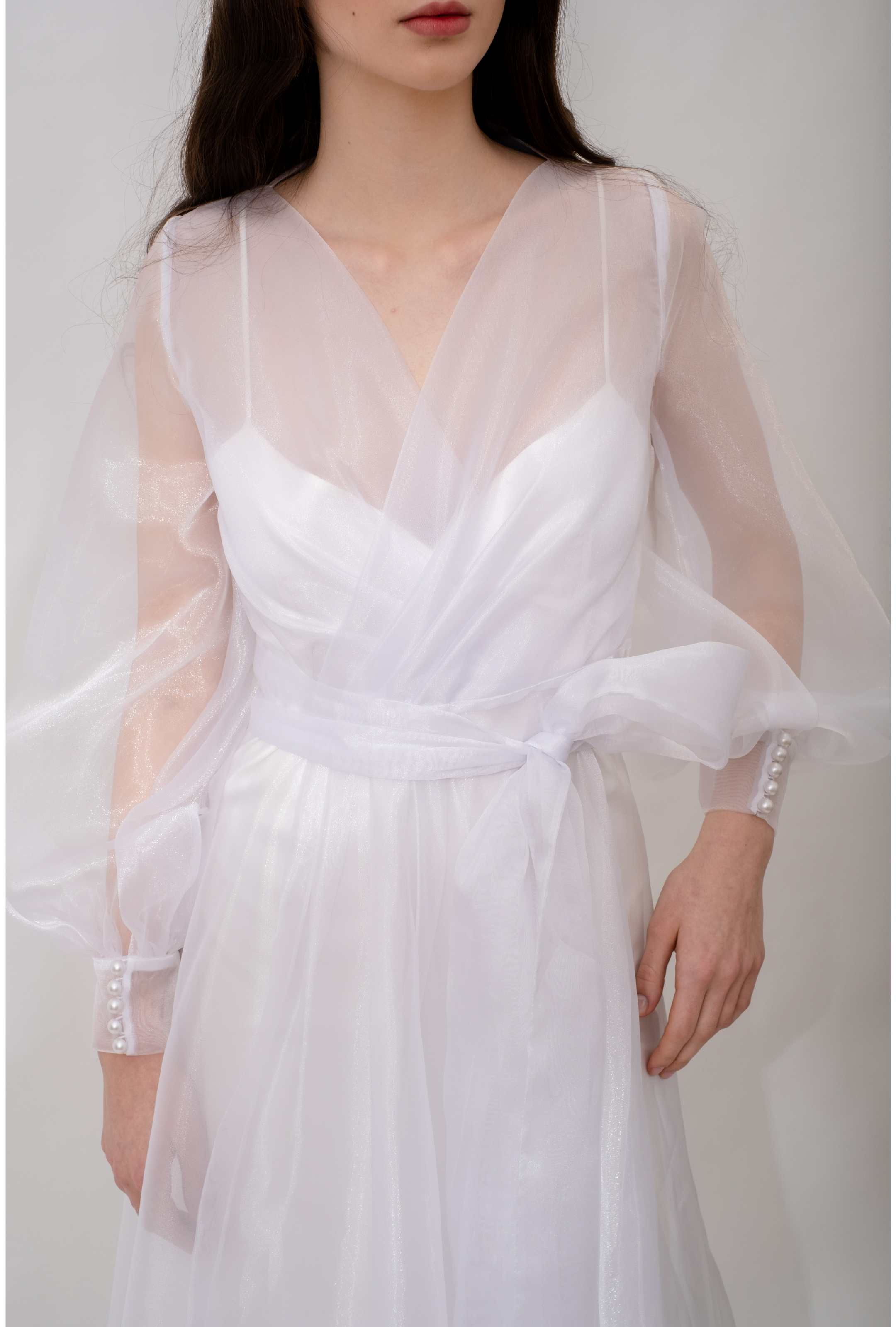 Tünde organza átöltözőruha
