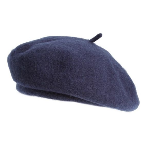 Wool barrett hat