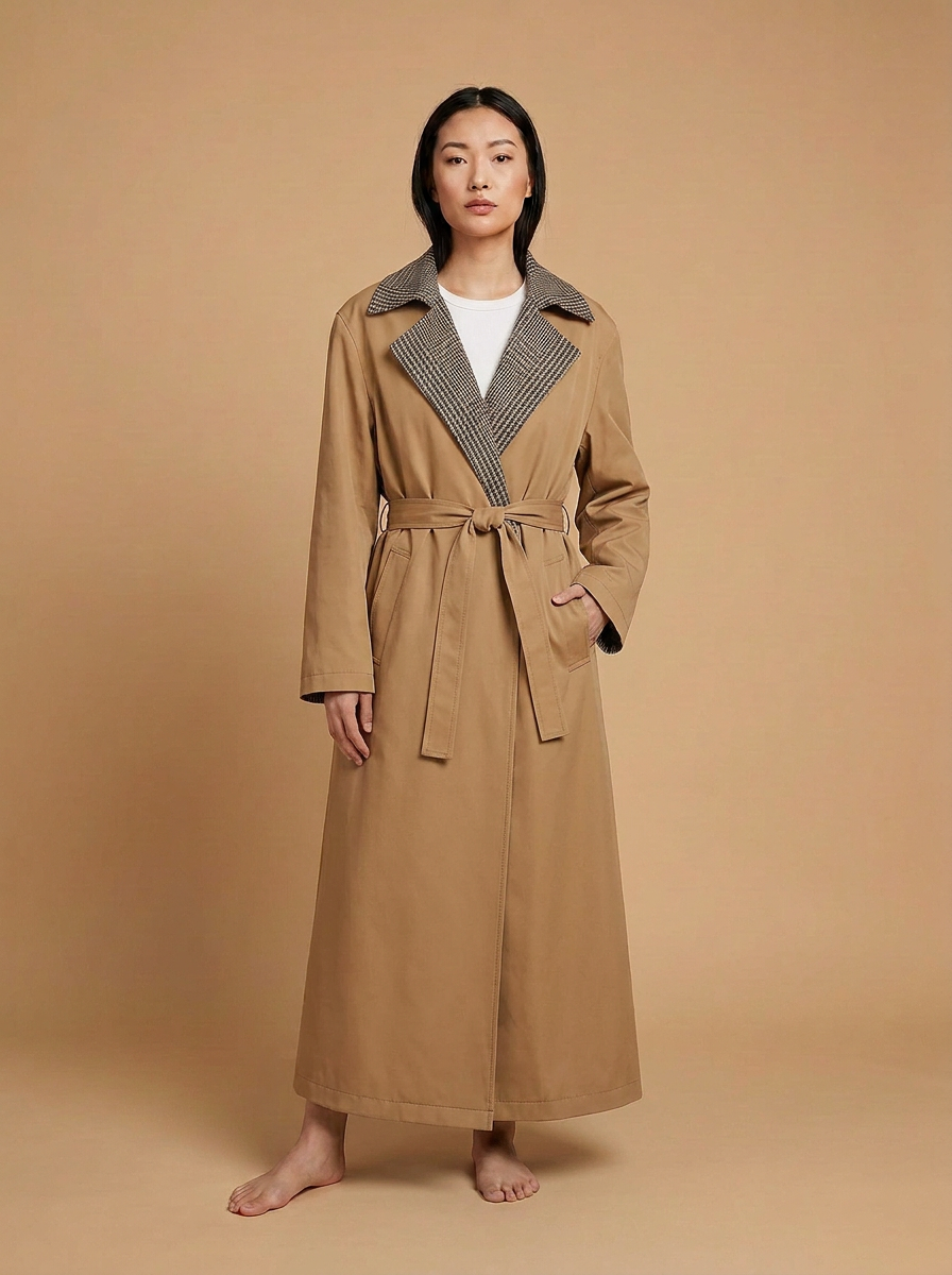 Kazári Double Faced Trench Coat