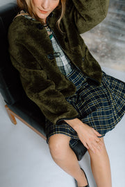 Trifolia Faux Fur Jacket