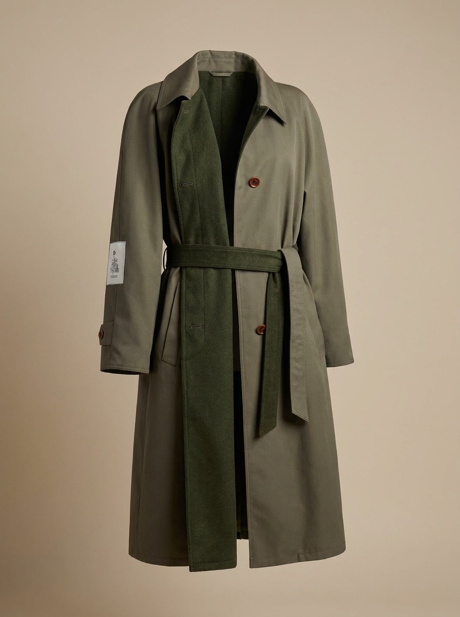 Kazári Double Faced Trench Coat