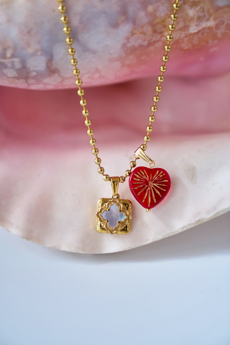 Vinatge Heart Medals