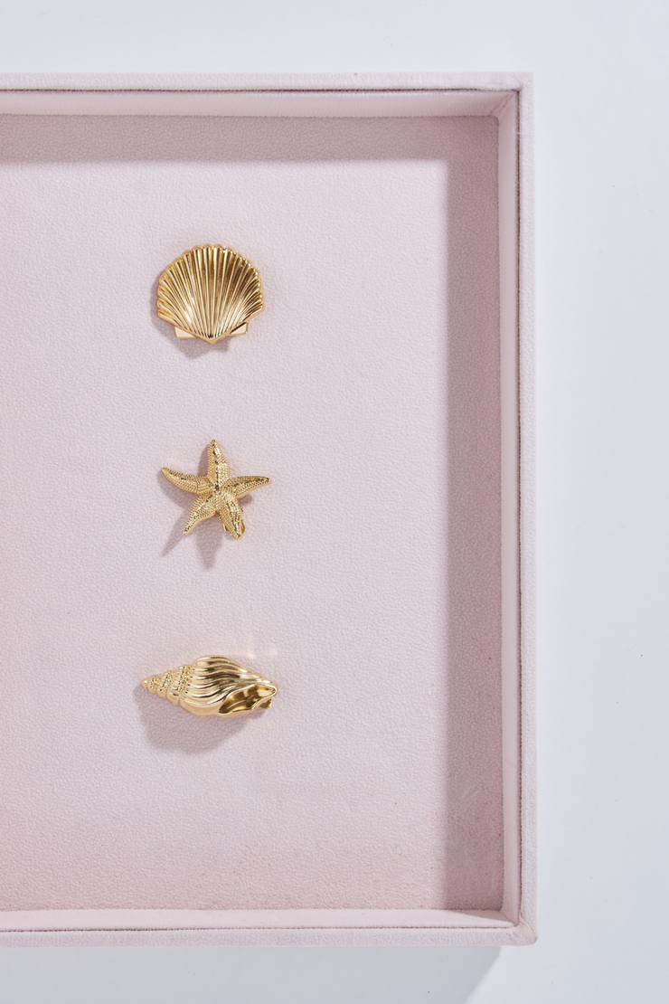 Seashell Hairclips