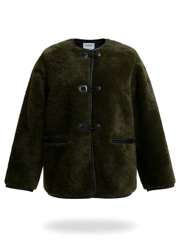 Trifolia Faux Fur Jacket