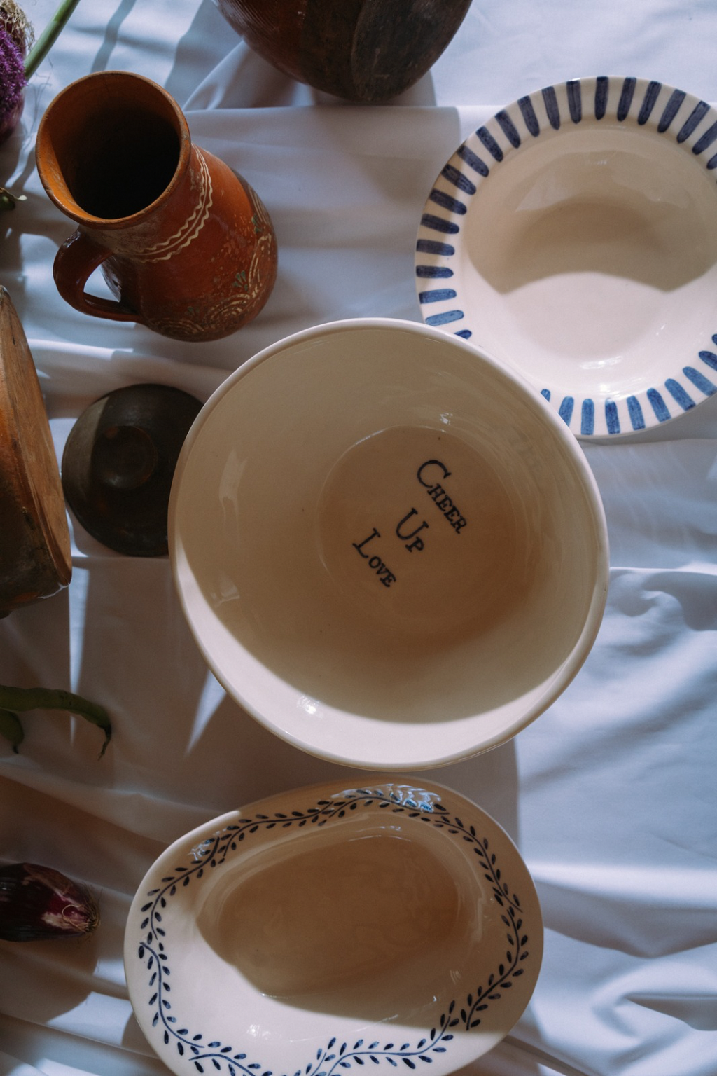 Cheer Up Love Salad Bowl