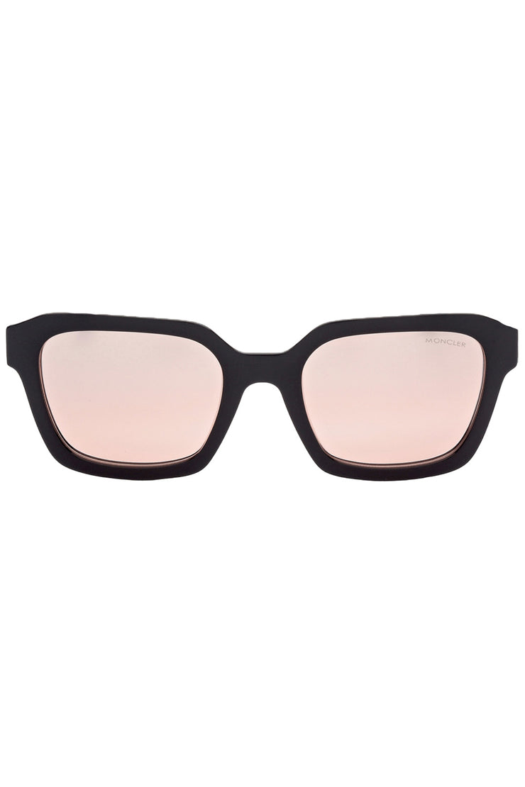 Square acetate sunglasses by Moncler