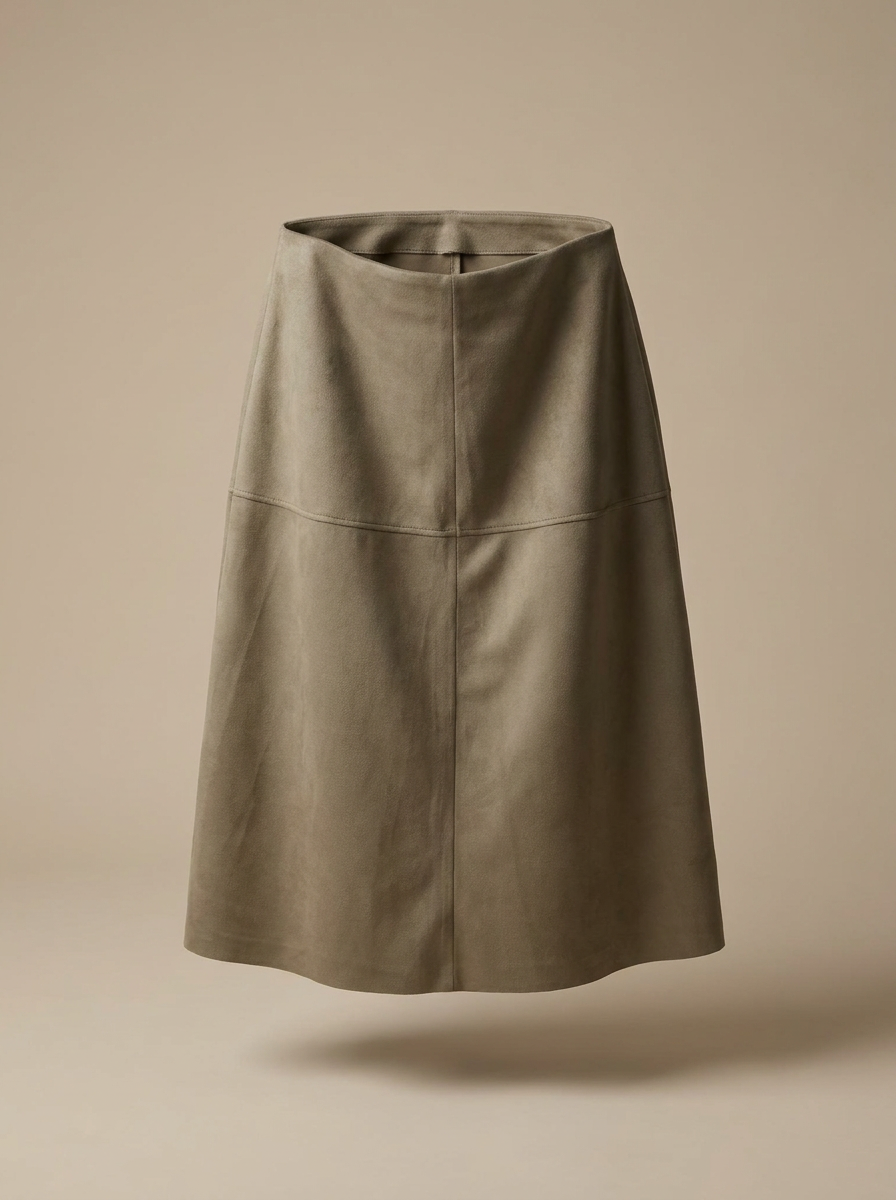 Fű Textile leather skirt