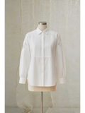 Japa blouse with lace shoulder
