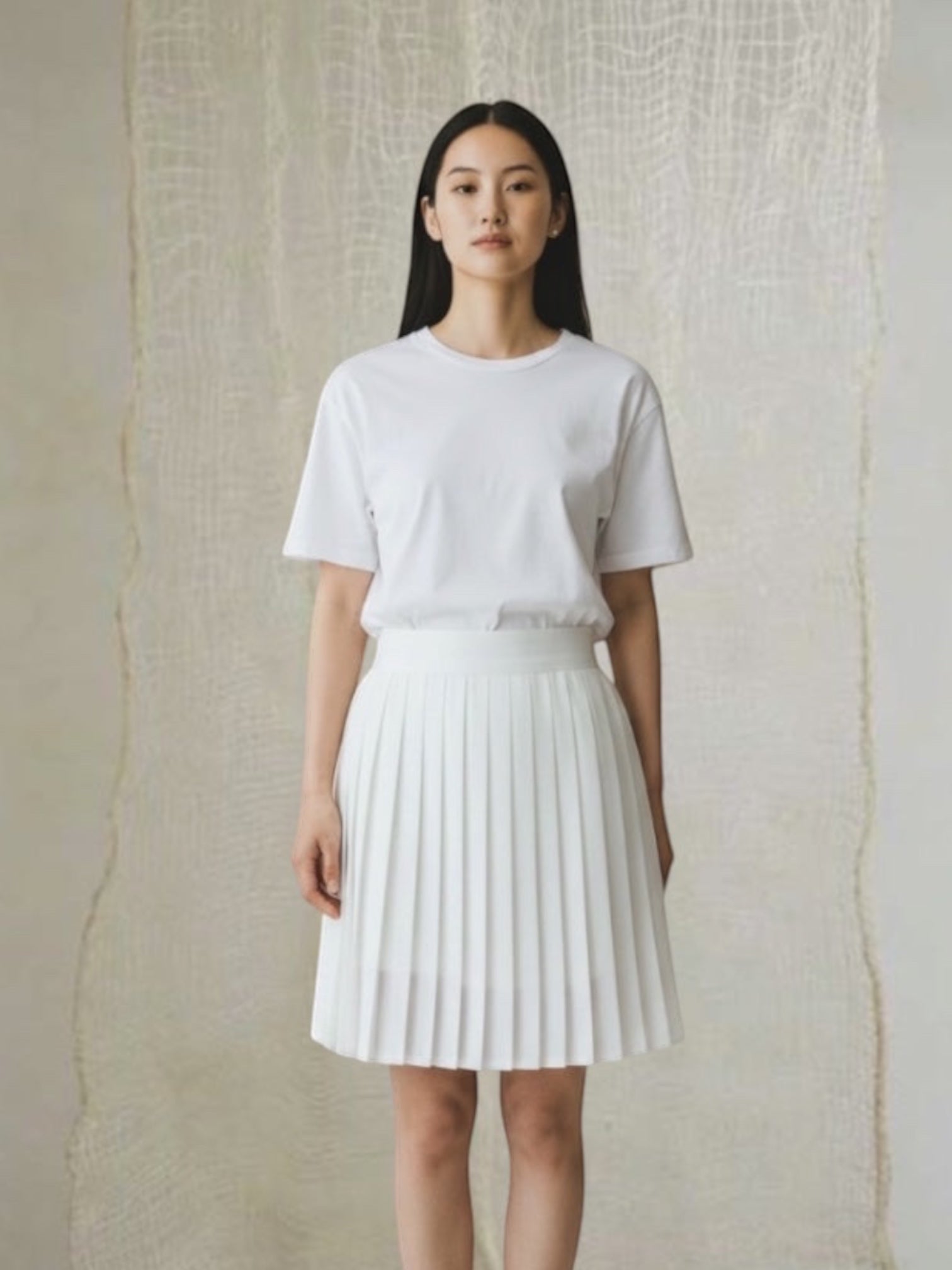 ketaki pleated skirt