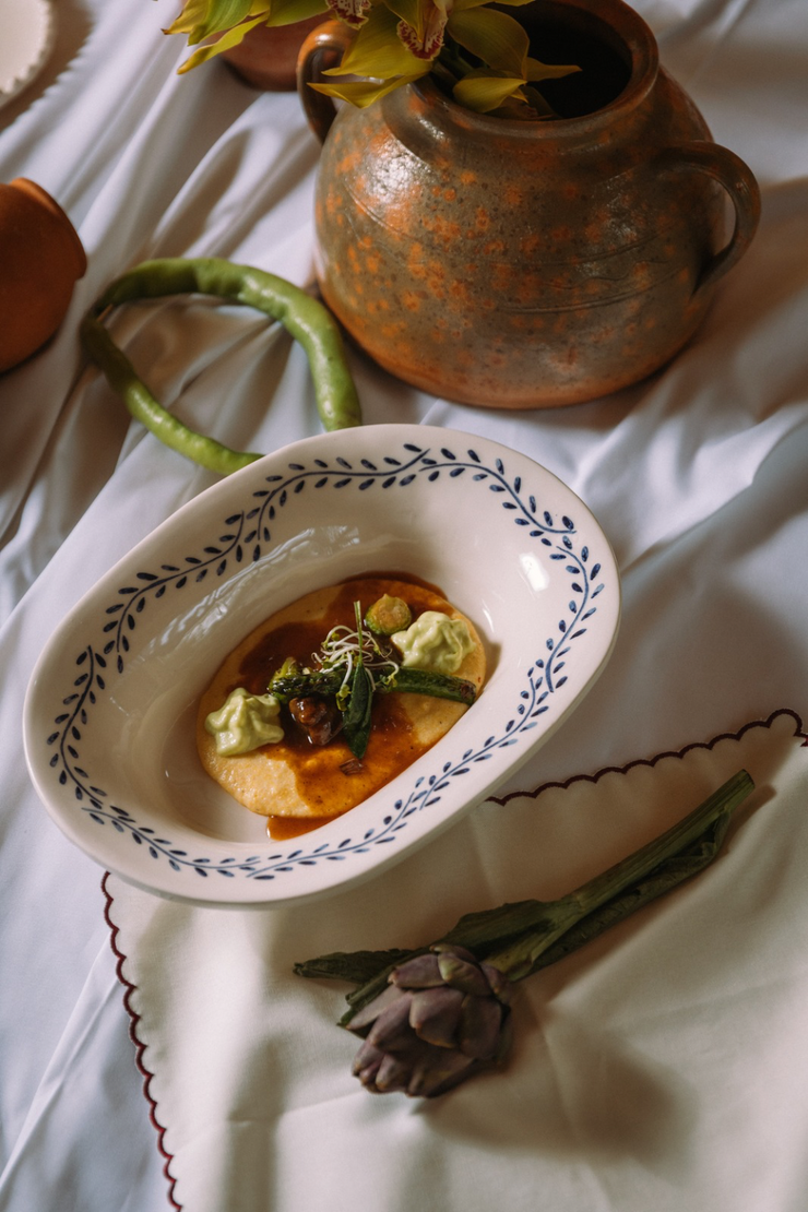Oval Salad Bowl