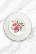 Flower vintage Plate