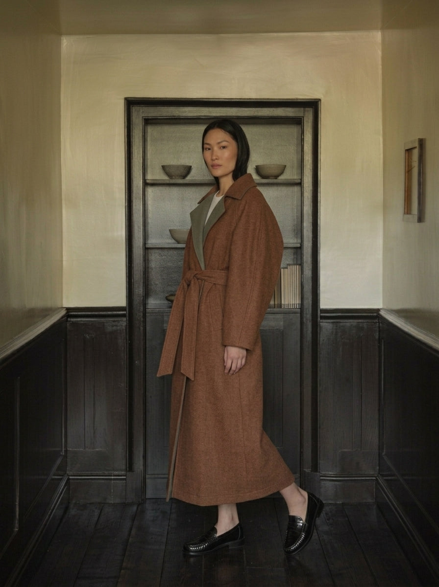 Kazári Double Faced Trench Coat
