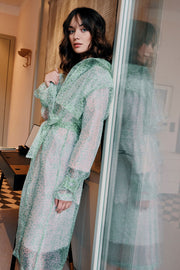 Roma Organza Trench Coat